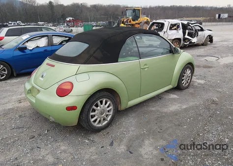 2004 Volkswagen New Beetle Gls from USA, damaged, VIN 3VWCM31Y34M324924